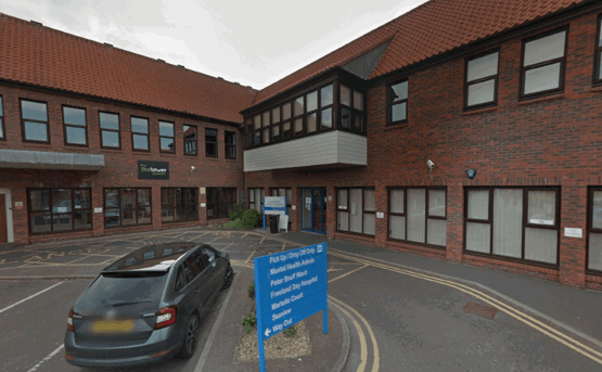 Clacton community hospital exterior