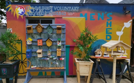 Men’s Shed at Kennedy Way Community Garden in Clacton-on Sea